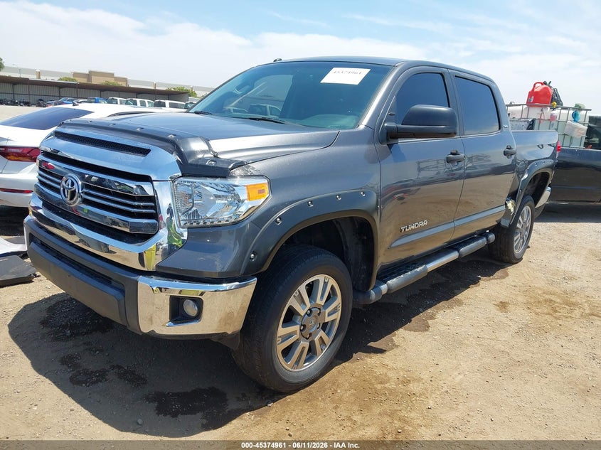 2017 Toyota Tundra VIN 5TFEM5F11HX113305 IAAI salvage auction — LEFT REAR, Clear - Dealer Only (California), sold $11,750 on 2026-07-20 (photo 2)