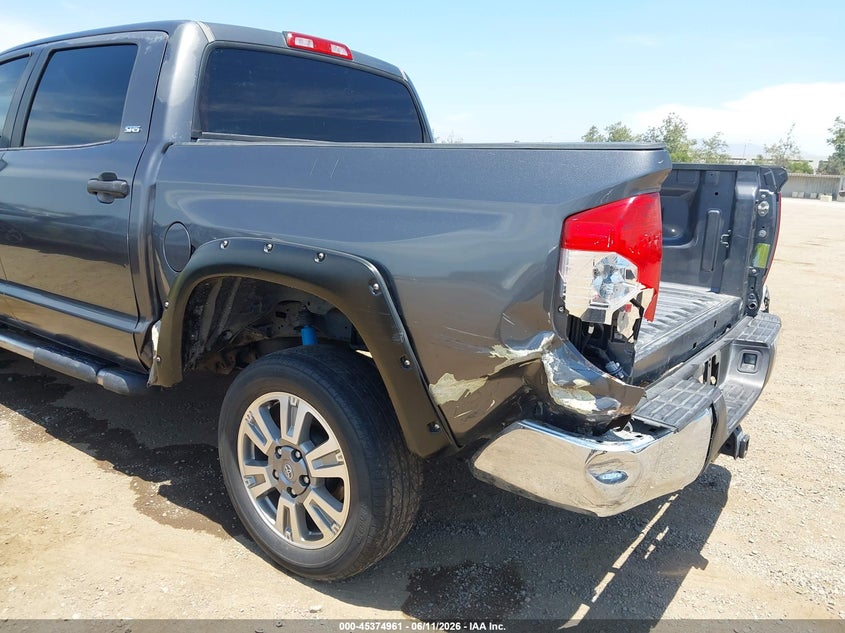 2017 Toyota Tundra VIN 5TFEM5F11HX113305 IAAI salvage auction — LEFT REAR, Clear - Dealer Only (California), sold $11,750 on 2026-07-20 (photo 6)