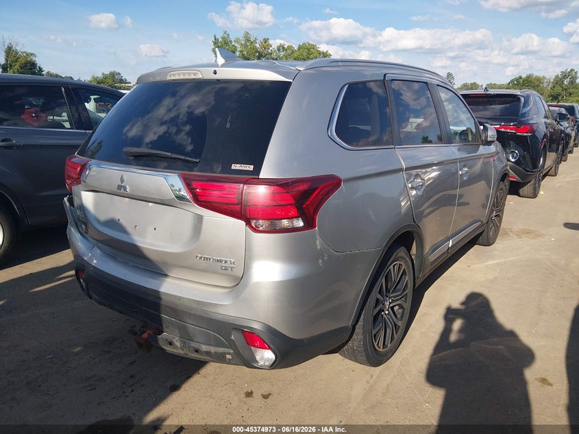 2018 Mitsubishi Outlander VIN JA4JZ4AX6JZ048154 IAAI salvage auction — REAR END, Salvage Title, sold $3,400 on 2026-07-28 (photo 4)
