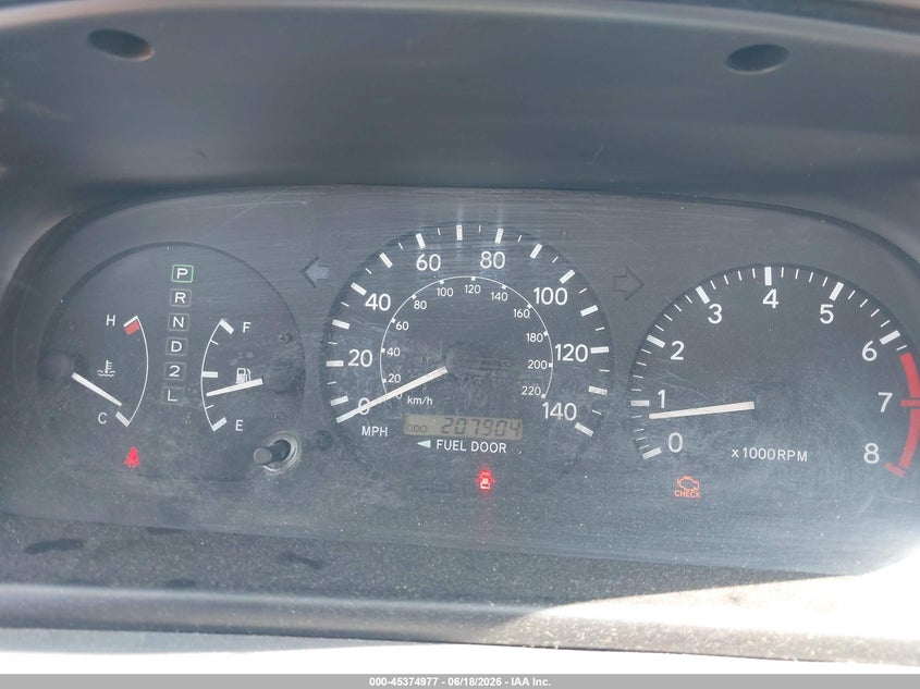 2000 Toyota Camry VIN JT2BF22K1Y0254547 IAAI salvage auction — RIGHT FRONT, Salvage (California), sold $325 on 2026-07-07 (photo 7)