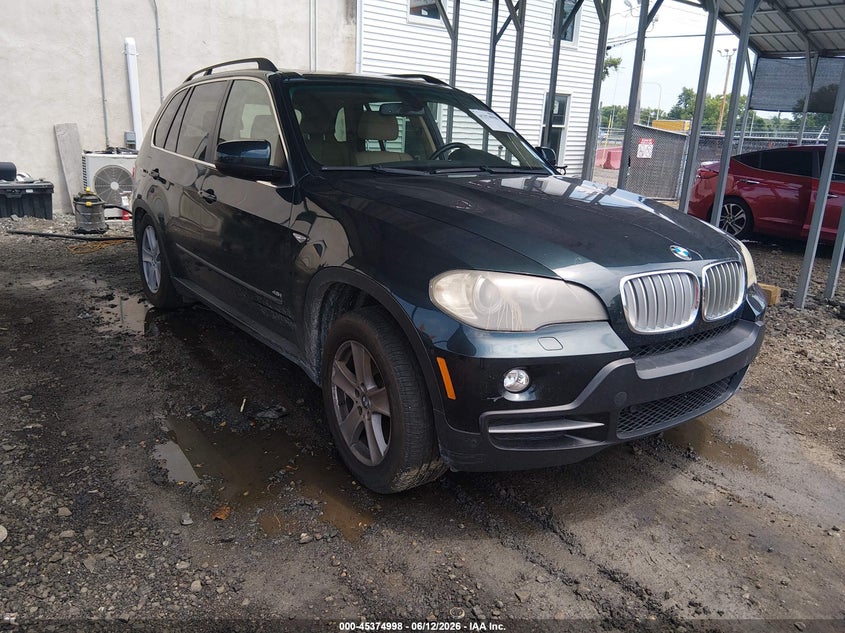 2007 BMW X5 VIN 5UXFE835X7LZ40539 IAAI salvage auction — SIDE, Salvage (Pennsylvania), sold $225 on 2026-07-20 (photo 1)