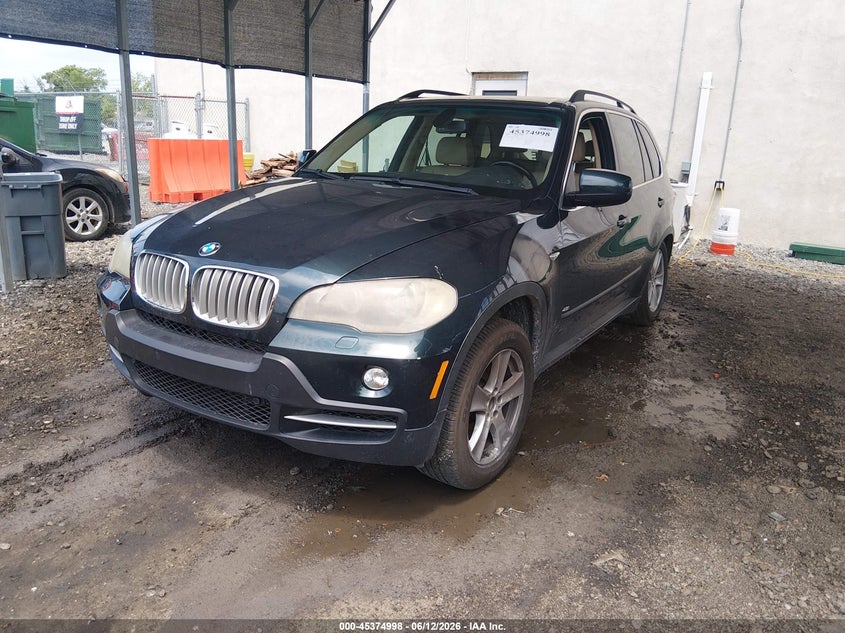 2007 BMW X5 VIN 5UXFE835X7LZ40539 IAAI salvage auction — SIDE, Salvage (Pennsylvania), sold $225 on 2026-07-20 (photo 2)