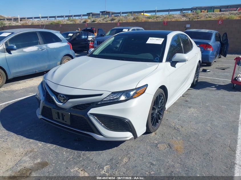 2023 Toyota Camry VIN 4T1K61AK8PU101072 IAAI salvage auction — REAR END, Salvage (California), sold $9,100 on 2026-07-09 (photo 2)