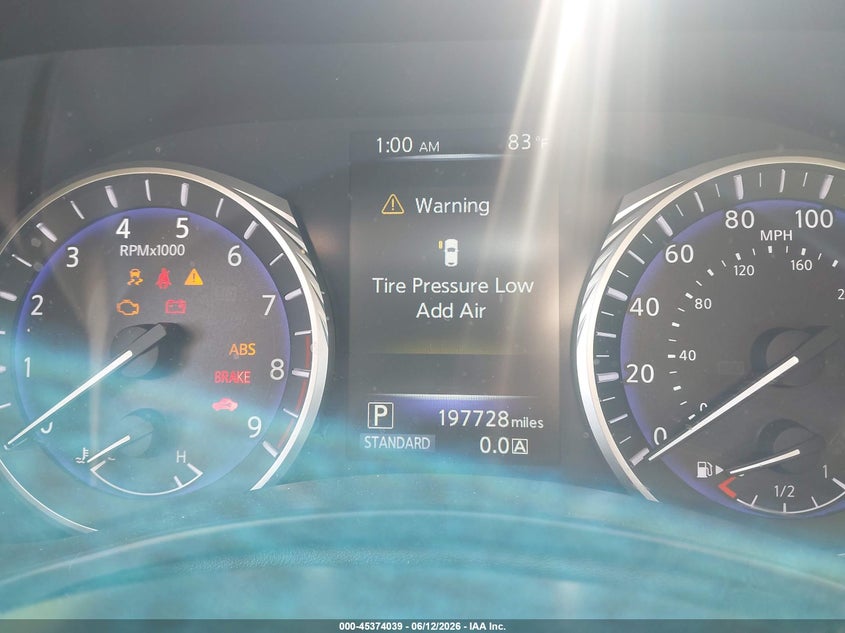 2014 Infiniti Q50 VIN JN1BV7AR2EM704347 IAAI salvage auction — NORMAL WEAR, Clear (New York), sold $1,750 on 2026-07-14 (photo 7)
