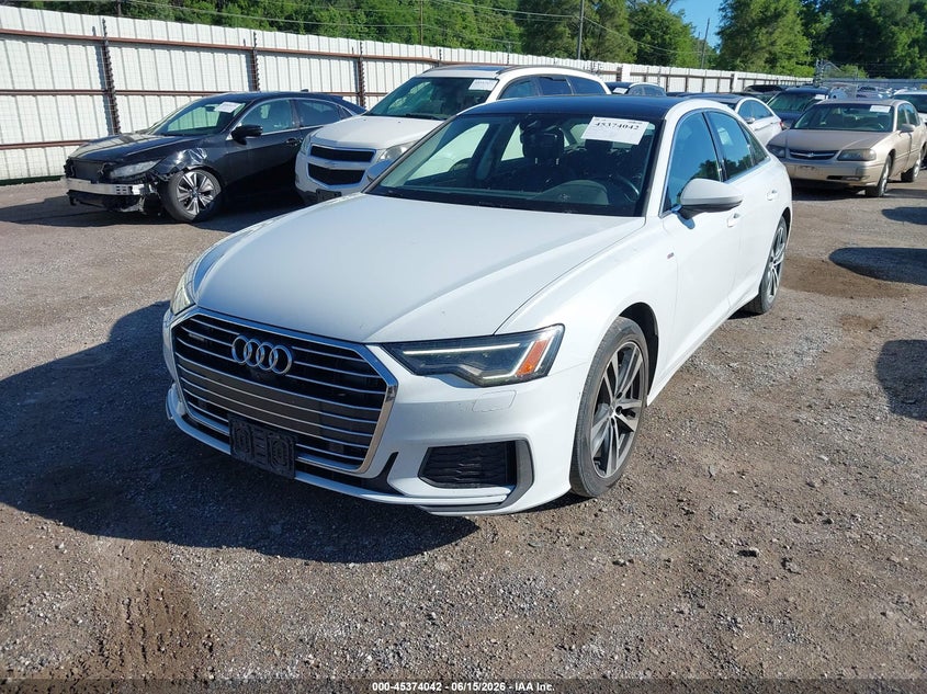 2019 Audi A6 VIN WAUL2AF25KN053656 IAAI salvage auction — NORMAL WEAR, Regular Certificate (Iowa), sold $7,100 on 2026-07-30 (photo 2)