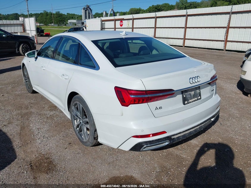 2019 Audi A6 VIN WAUL2AF25KN053656 IAAI salvage auction — NORMAL WEAR, Regular Certificate (Iowa), sold $7,100 on 2026-07-30 (photo 3)