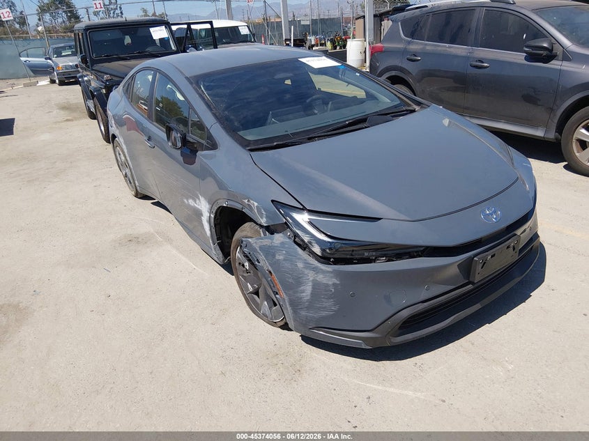 2025 Toyota Prius VIN JTDACAAU0S3061210 IAAI salvage auction — RIGHT SIDE, Salvage (California), sold $7,800 on 2026-07-15 (photo 1)