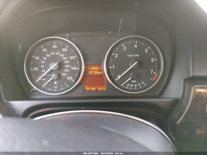 2011 BMW 3 series VIN WBAPH5C59BA440868 IAAI salvage auction — UNKNOWN, Salvage (Arizona), sold $600 on 2026-07-14 (photo 7)