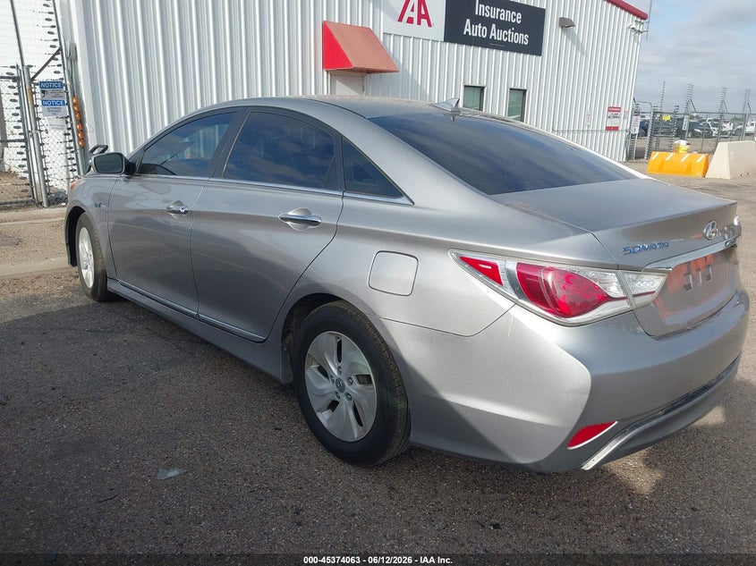 2013 Hyundai Sonata hybrid VIN KMHEC4A46DA083032 IAAI salvage auction — NORMAL WEAR, Original (Texas), sold $300 on 2026-07-17 (photo 3)