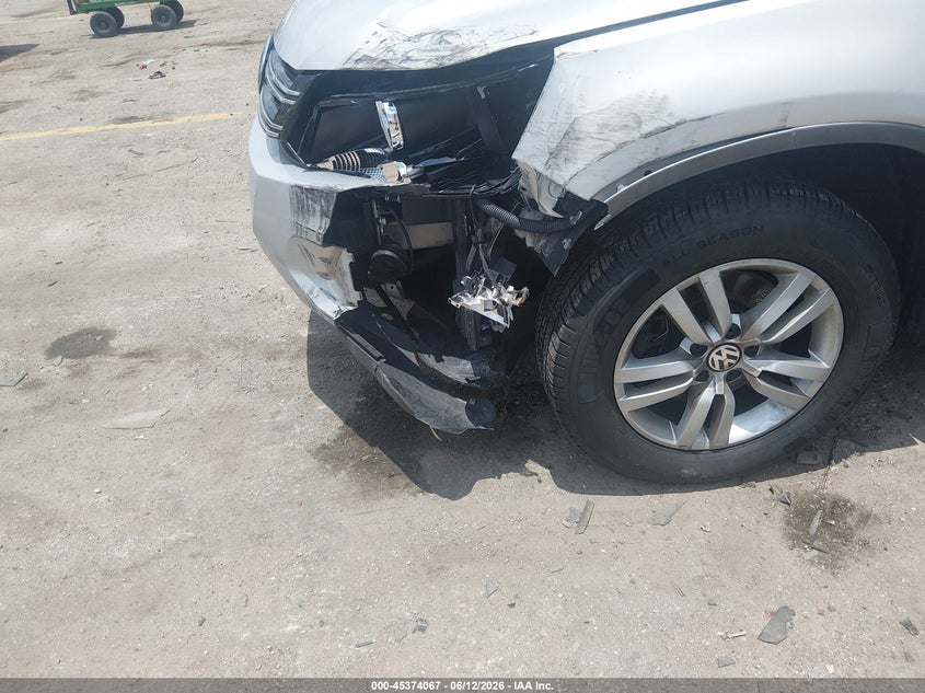 2013 Volkswagen Tiguan VIN WVGAV3AX8DW574329 IAAI salvage auction — LEFT FRONT, Salvage (Arizona), sold $650 on 2026-07-06 (photo 6)