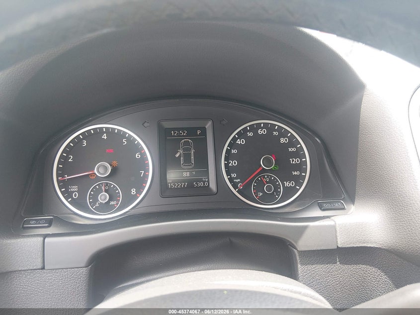 2013 Volkswagen Tiguan VIN WVGAV3AX8DW574329 IAAI salvage auction — LEFT FRONT, Salvage (Arizona), sold $650 on 2026-07-06 (photo 7)