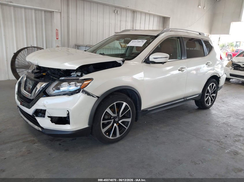 2017 Nissan Rogue VIN JN8AT2MT6HW142698 IAAI salvage auction — FRONT END, Rebuildable (Florida), sold $2,100 on 2026-07-08 (photo 2)