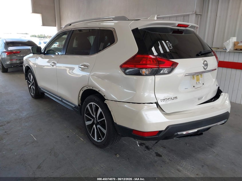 2017 Nissan Rogue VIN JN8AT2MT6HW142698 IAAI salvage auction — FRONT END, Rebuildable (Florida), sold $2,100 on 2026-07-08 (photo 3)