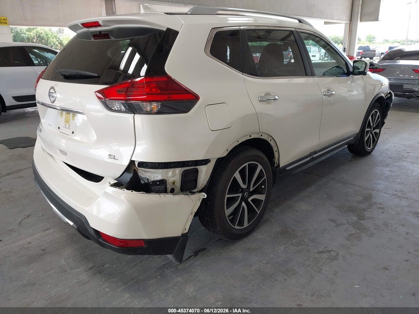 2017 Nissan Rogue VIN JN8AT2MT6HW142698 IAAI salvage auction — FRONT END, Rebuildable (Florida), sold $2,100 on 2026-07-08 (photo 4)
