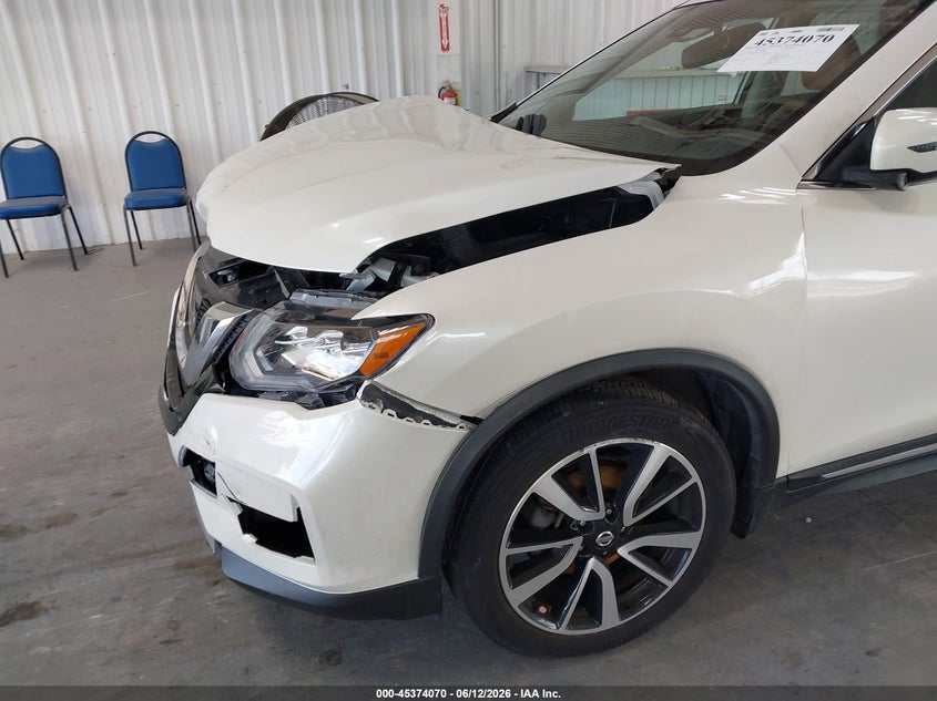 2017 Nissan Rogue VIN JN8AT2MT6HW142698 IAAI salvage auction — FRONT END, Rebuildable (Florida), sold $2,100 on 2026-07-08 (photo 6)