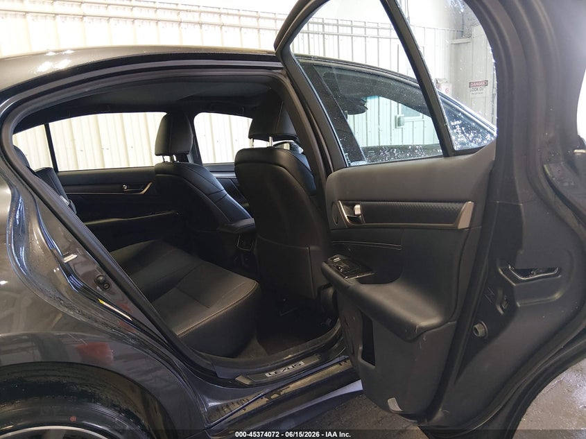 2018 Lexus Gs VIN JTHCZ1BL2JA008756 IAAI salvage auction — FRONT END, Salvage Title, sold $6,600 on 2026-07-17 (photo 6)