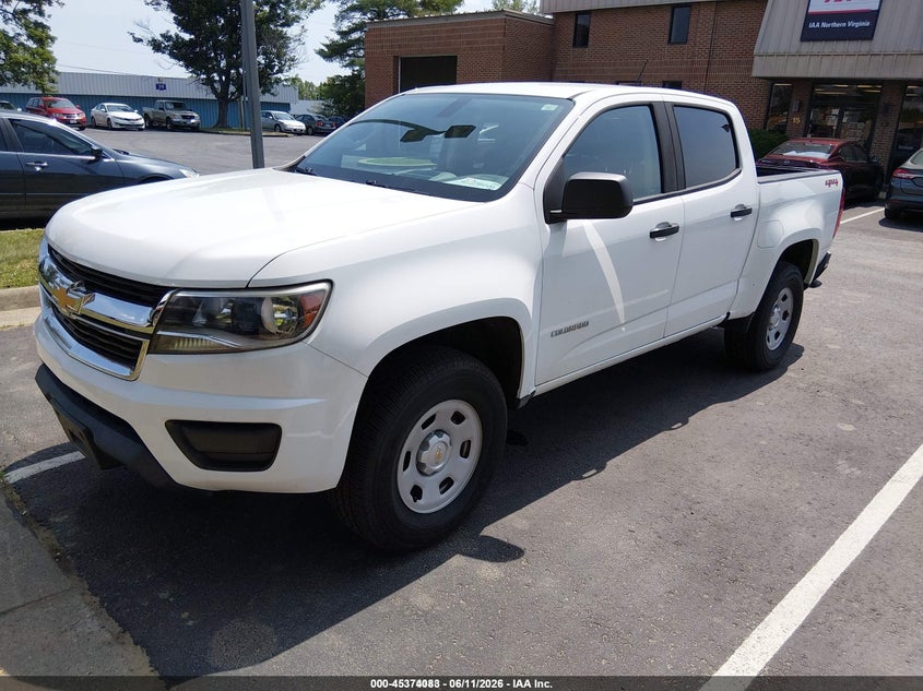2017 Chevrolet Colorado VIN 1GCGTBEN1H1242162 IAAI salvage auction — NORMAL WEAR, Sf97 (Virginia), sold $17,500 on 2026-07-31 (photo 2)