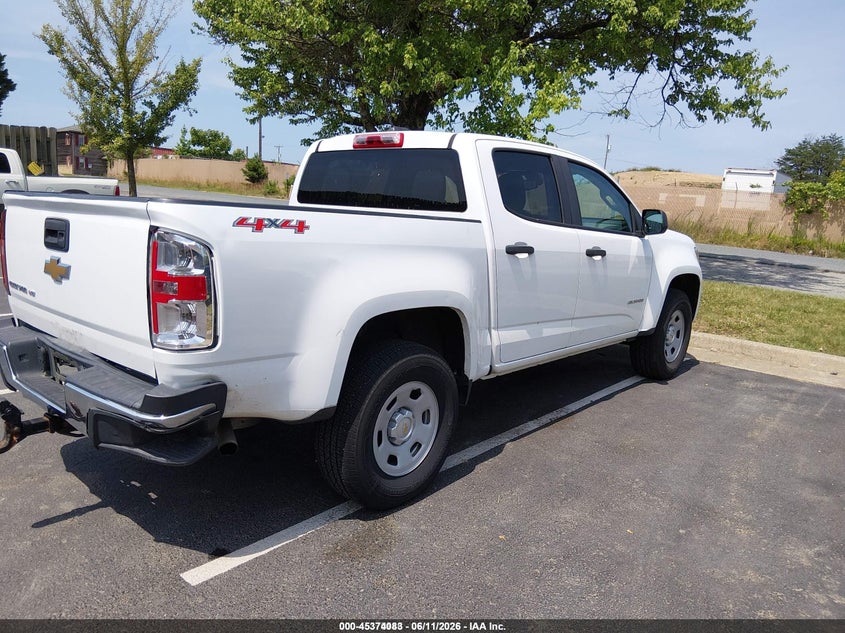 2017 Chevrolet Colorado VIN 1GCGTBEN1H1242162 IAAI salvage auction — NORMAL WEAR, Sf97 (Virginia), sold $17,500 on 2026-07-31 (photo 4)