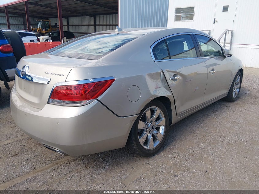 2013 Buick Lacrosse VIN 1G4GF5E35DF213411 IAAI salvage auction — REAR END, Certificate Of Title (Nebraska), sold $2,500 on 2026-09-10 (photo 4)