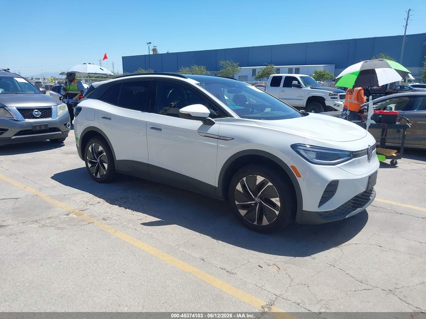 2022 Volkswagen Id.4 VIN WVGGNPE25NP065729 IAAI salvage auction — LEFT REAR, Salvage Title, sold $9,200 on 2026-08-10 (photo 1)