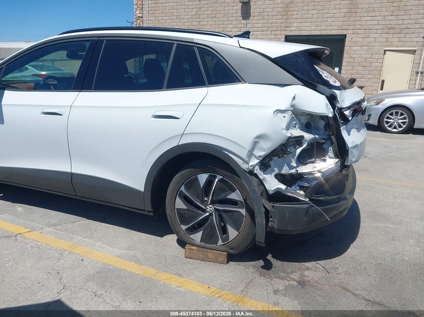 2022 Volkswagen Id.4 VIN WVGGNPE25NP065729 IAAI salvage auction — LEFT REAR, Salvage Title, sold $9,200 on 2026-08-10 (photo 6)