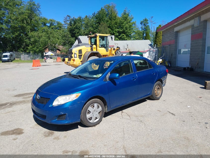 2010 Toyota Corolla VIN JTDBU4EEXA9108308 IAAI salvage auction — REAR END, Salvage (Maine), sold $825 on 2026-07-27 (photo 2)