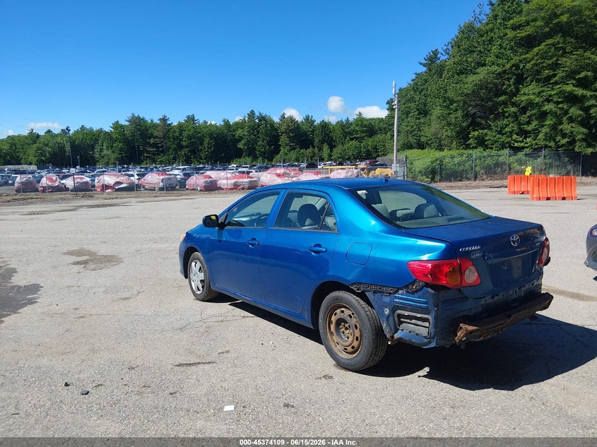 2010 Toyota Corolla VIN JTDBU4EEXA9108308 IAAI salvage auction — REAR END, Salvage (Maine), sold $825 on 2026-07-27 (photo 3)