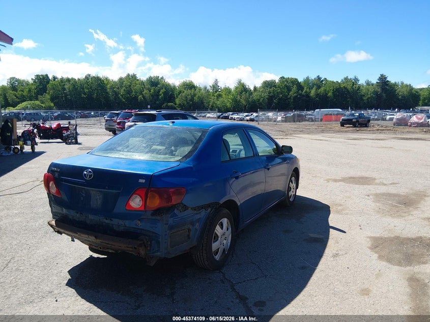 2010 Toyota Corolla VIN JTDBU4EEXA9108308 IAAI salvage auction — REAR END, Salvage (Maine), sold $825 on 2026-07-27 (photo 4)