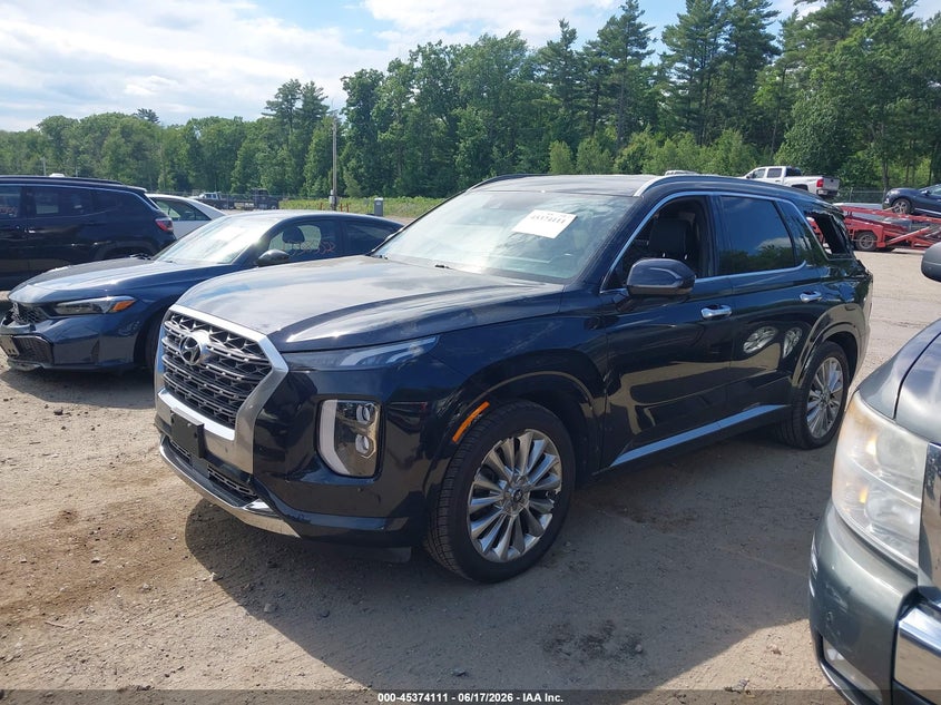 2020 Hyundai Palisade VIN KM8R5DHE0LU054813 IAAI salvage auction — REAR END, Salvage Title, sold $2,850 on 2026-07-24 (photo 2)