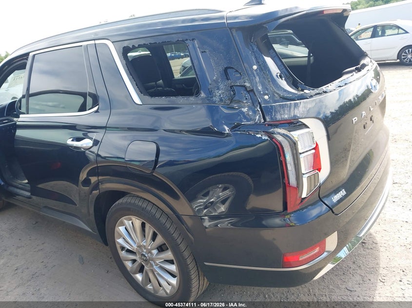 2020 Hyundai Palisade VIN KM8R5DHE0LU054813 IAAI salvage auction — REAR END, Salvage Title, sold $2,850 on 2026-07-24 (photo 6)