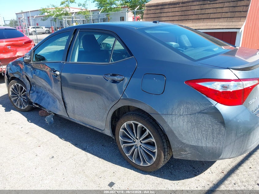 2014 Toyota Corolla VIN 5YFBURHE6EP116141 IAAI salvage auction — LEFT FRONT, Clear (Michigan), sold $3,875 on 2026-07-30 (photo 3)