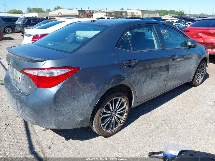 2014 Toyota Corolla VIN 5YFBURHE6EP116141 IAAI salvage auction — LEFT FRONT, Clear (Michigan), sold $3,875 on 2026-07-30 (photo 4)