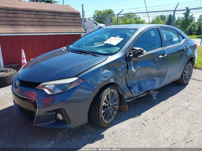 2014 Toyota Corolla VIN 5YFBURHE6EP116141 IAAI salvage auction — LEFT FRONT, Clear (Michigan), sold $3,875 on 2026-07-30 (photo 6)