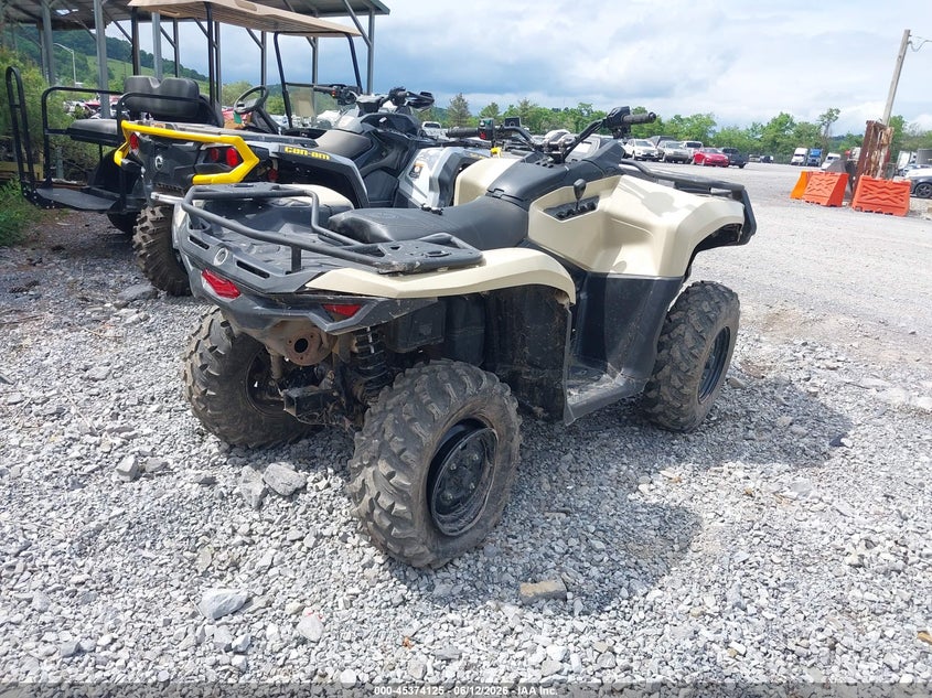 2026 Can-am/ brp Outlander VIN 3JB3GA446TJ000263 IAAI salvage auction — ROLLOVER, Salvage (Pennsylvania), sold $3,150 on 2026-07-28 (photo 4)