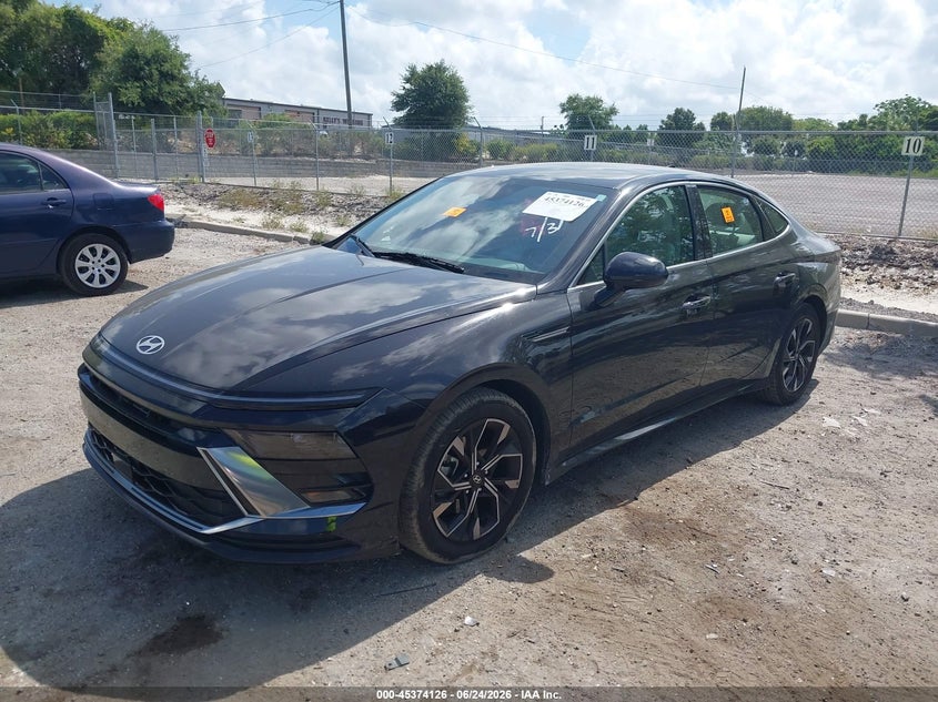 2024 Hyundai Sonata VIN KMHL64JA6RA372813 IAAI salvage auction — BIOHAZARD/CHEMICAL, Salvage Title, sold $4,400 on 2026-07-23 (photo 2)