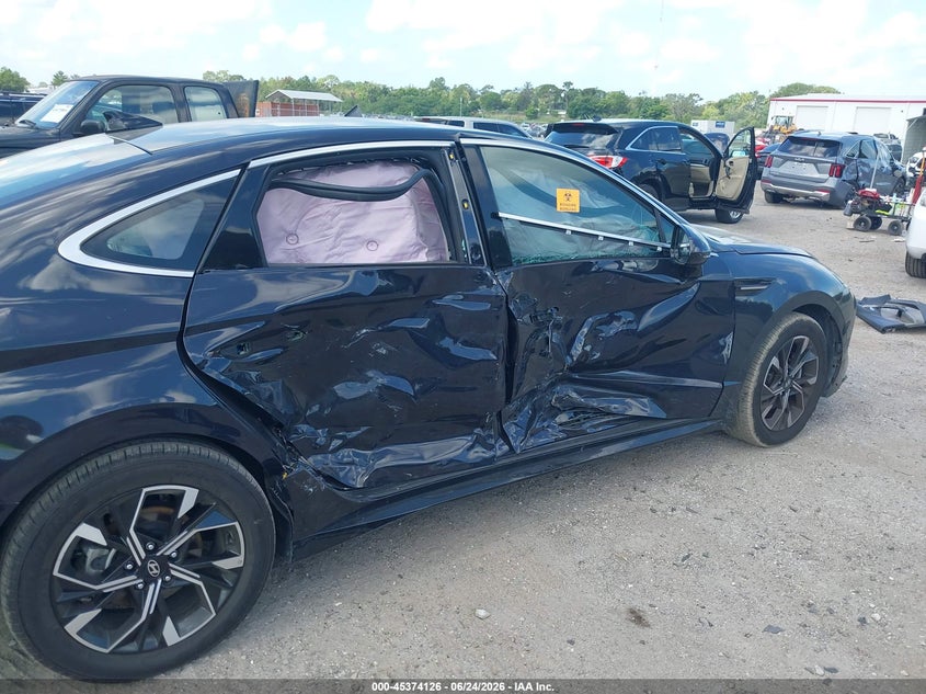2024 Hyundai Sonata VIN KMHL64JA6RA372813 IAAI salvage auction — BIOHAZARD/CHEMICAL, Salvage Title, sold $4,400 on 2026-07-23 (photo 6)
