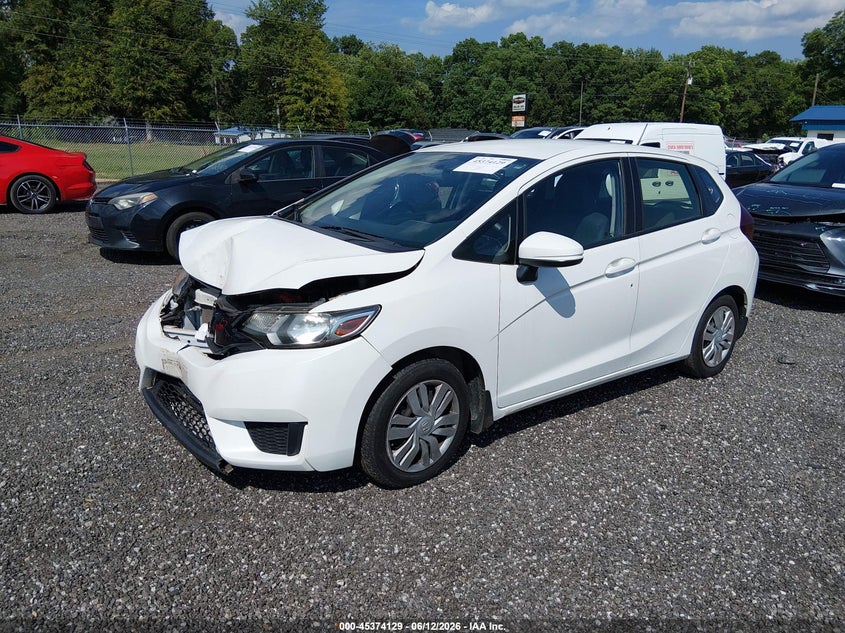 2017 Honda Fit VIN JHMGK5H5XHS014895 IAAI salvage auction — FRONT END, Salvage (South Carolina), sold $1,600 on 2026-07-21 (photo 2)