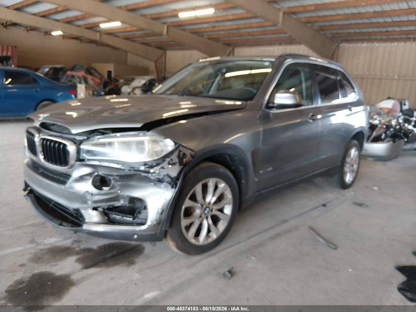2016 BMW X5 VIN 5UXKR2C56G0R71031 IAAI salvage auction — FRONT & REAR, Salvage (Tennessee), sold $3,550 on 2026-07-13 (photo 2)