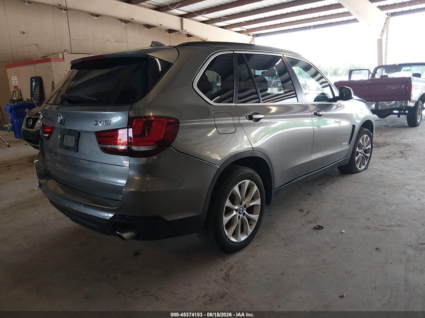2016 BMW X5 VIN 5UXKR2C56G0R71031 IAAI salvage auction — FRONT & REAR, Salvage (Tennessee), sold $3,550 on 2026-07-13 (photo 4)