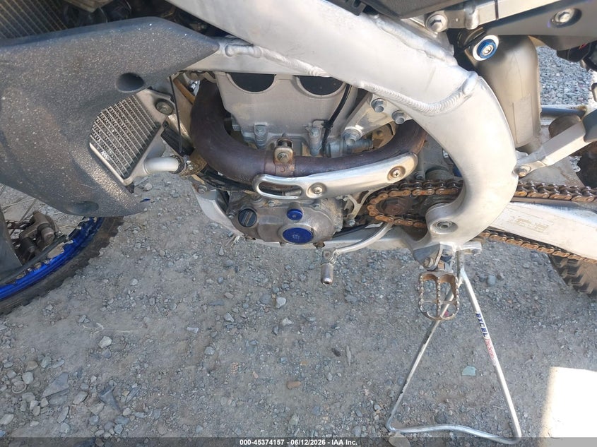 2019 Yamaha Yz450f VIN JYACJ23CXKA003847 IAAI salvage auction — FRONT & REAR, Salvage (Virginia), sold $1,800 on 2026-07-14 (photo 9)
