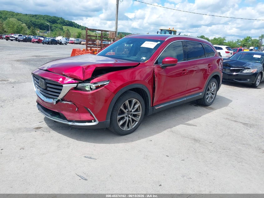 2018 Mazda Cx-9 VIN JM3TCBDY5J0217102 IAAI salvage auction — FRONT END, Salvage Title, sold $3,900 on 2026-07-18 (photo 2)