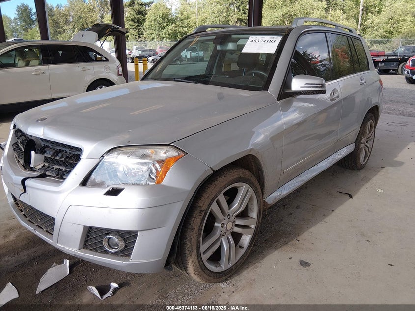 2010 Mercedes-benz Glk-class VIN WDCGG8HB5AF511131 IAAI salvage auction — FRONT END, Bill Of Sale (Washington), sold $250 on 2026-07-29 (photo 2)