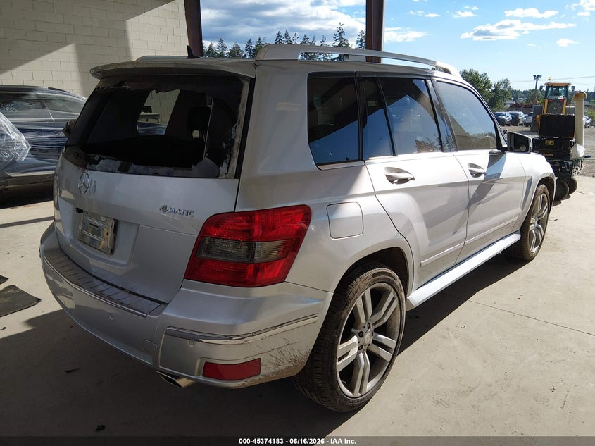 2010 Mercedes-benz Glk-class VIN WDCGG8HB5AF511131 IAAI salvage auction — FRONT END, Bill Of Sale (Washington), sold $250 on 2026-07-29 (photo 4)
