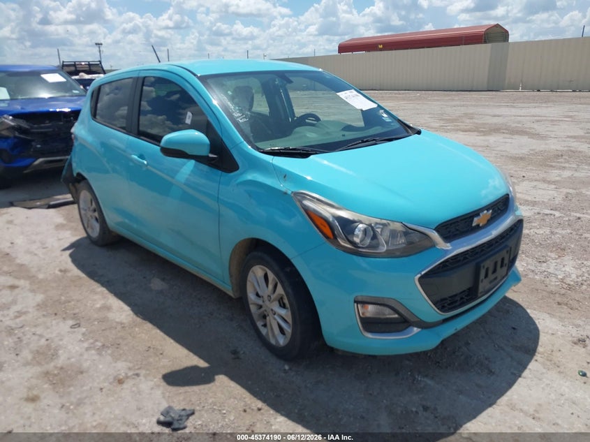 2021 Chevrolet Spark VIN KL8CD6SA3MC703275 IAAI salvage auction — SIDE, Salvage (Texas), sold $1,250 on 2026-07-29 (photo 1)