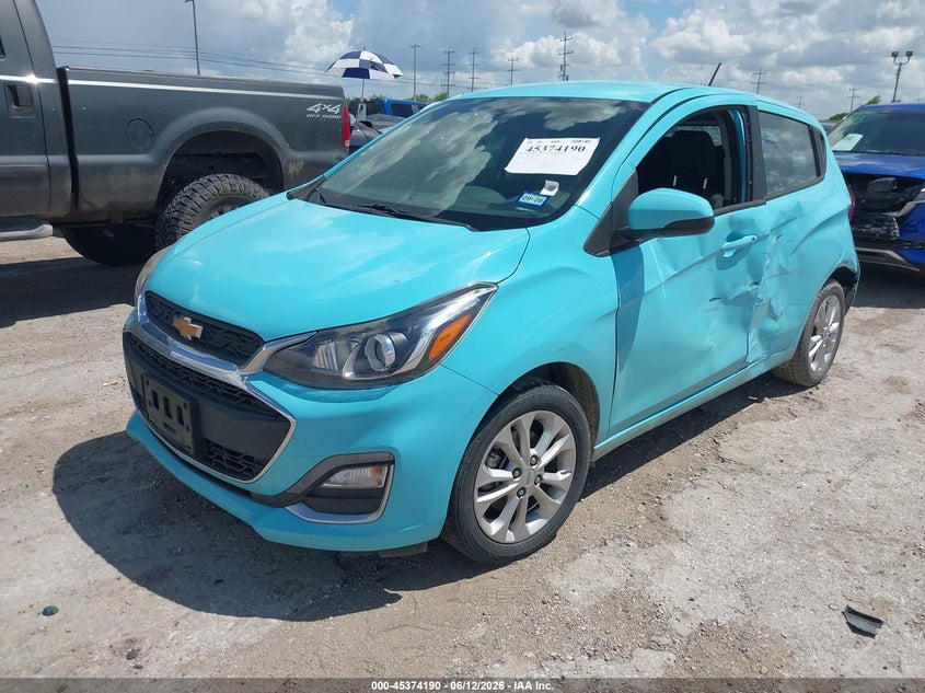 2021 Chevrolet Spark VIN KL8CD6SA3MC703275 IAAI salvage auction — SIDE, Salvage (Texas), sold $1,250 on 2026-07-29 (photo 2)