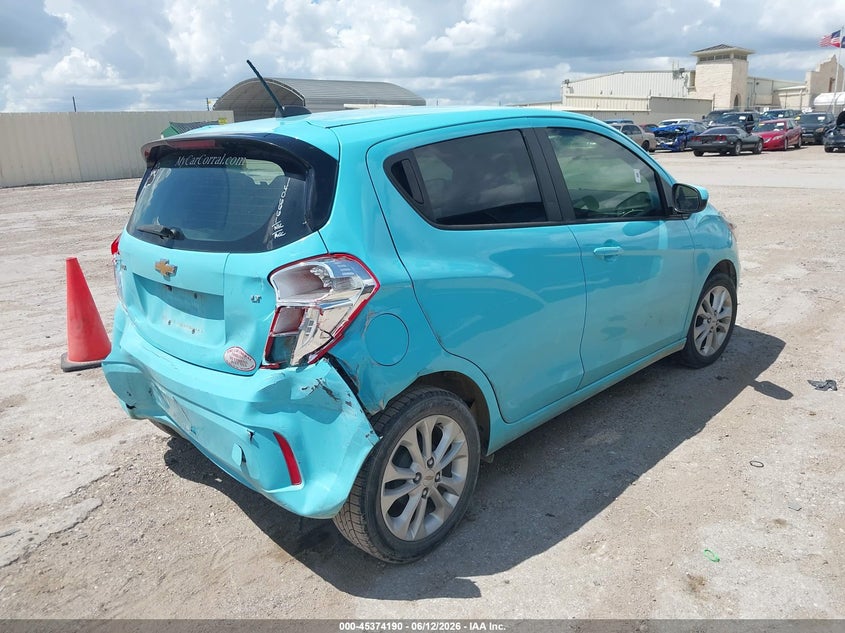2021 Chevrolet Spark VIN KL8CD6SA3MC703275 IAAI salvage auction — SIDE, Salvage (Texas), sold $1,250 on 2026-07-29 (photo 4)