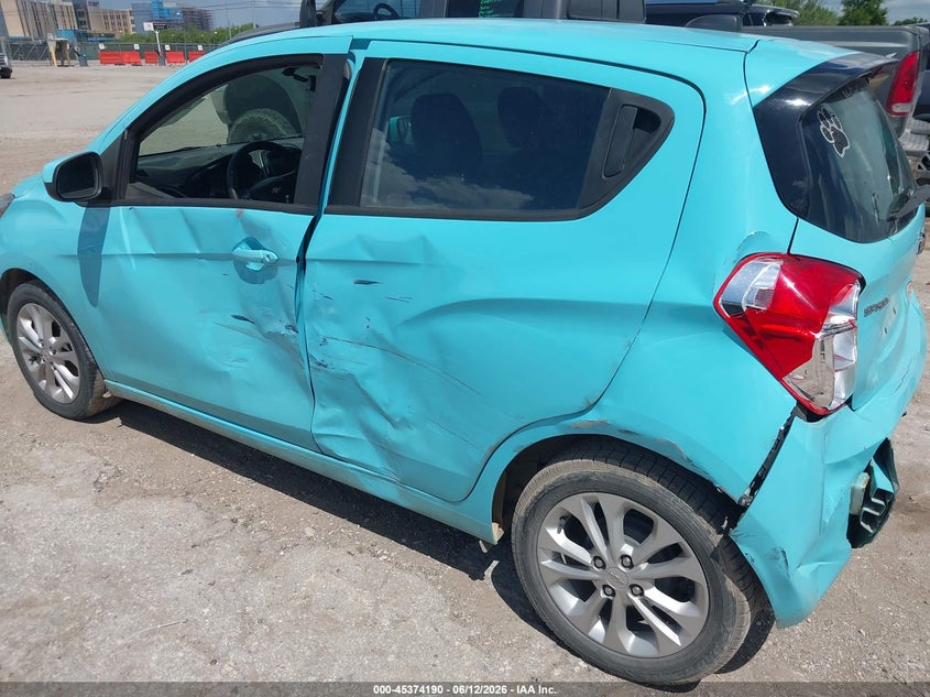 2021 Chevrolet Spark VIN KL8CD6SA3MC703275 IAAI salvage auction — SIDE, Salvage (Texas), sold $1,250 on 2026-07-29 (photo 6)