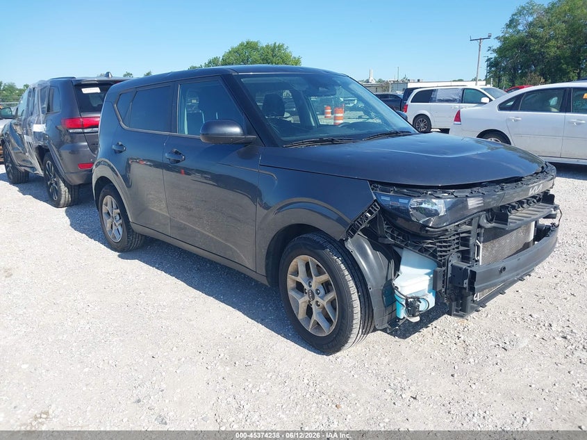 2023 Kia Soul VIN KNDJ23AU8P7878875 IAAI salvage auction — SIDE, Salvage (Missouri), sold $2,250 on 2026-07-13 (photo 1)