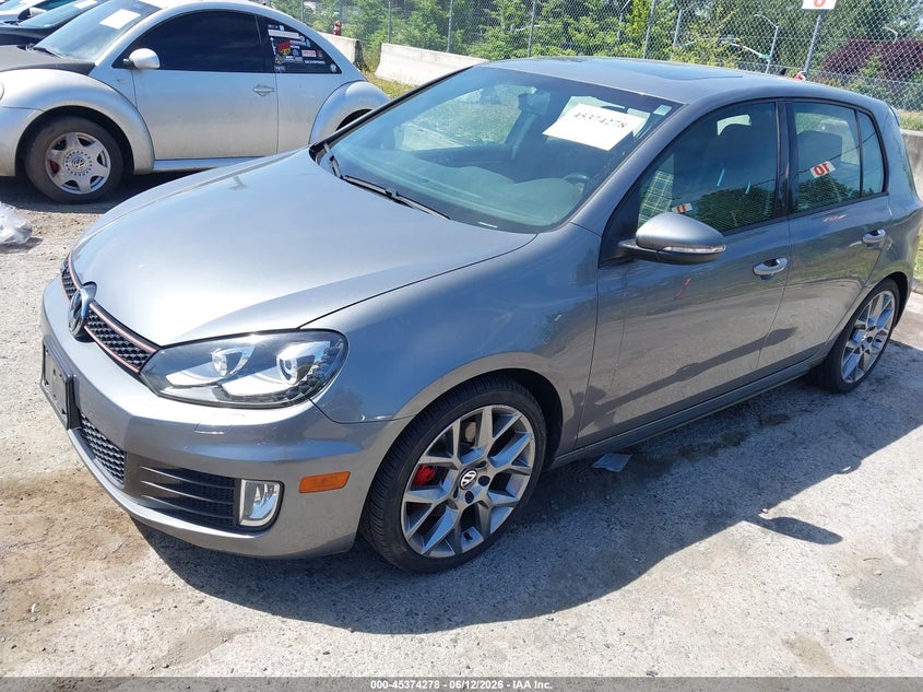 2013 Volkswagen Gti VIN WVWHD7AJ7DW120369 IAAI salvage auction — NORMAL WEAR, Clear (Washington), sold $2,250 on 2026-07-08 (photo 2)