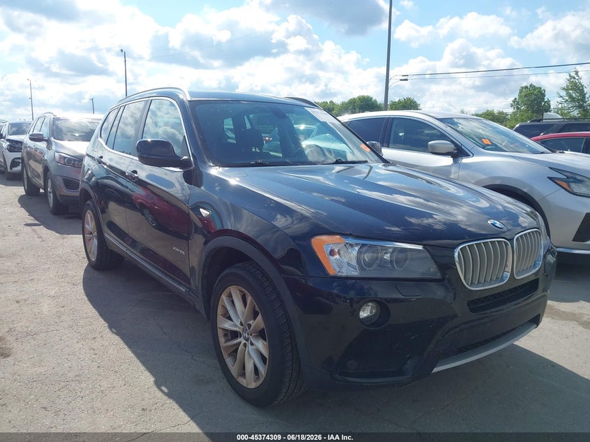 2014 BMW X3 VIN 5UXWX9C57E0D31667 IAAI salvage auction — SIDE, Salvage (Ohio), sold $2,250 on 2026-07-07 (photo 1)